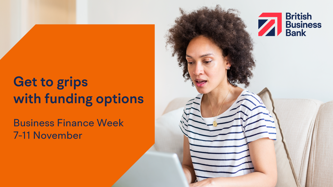Get to grips with funding options in Business Finance Week