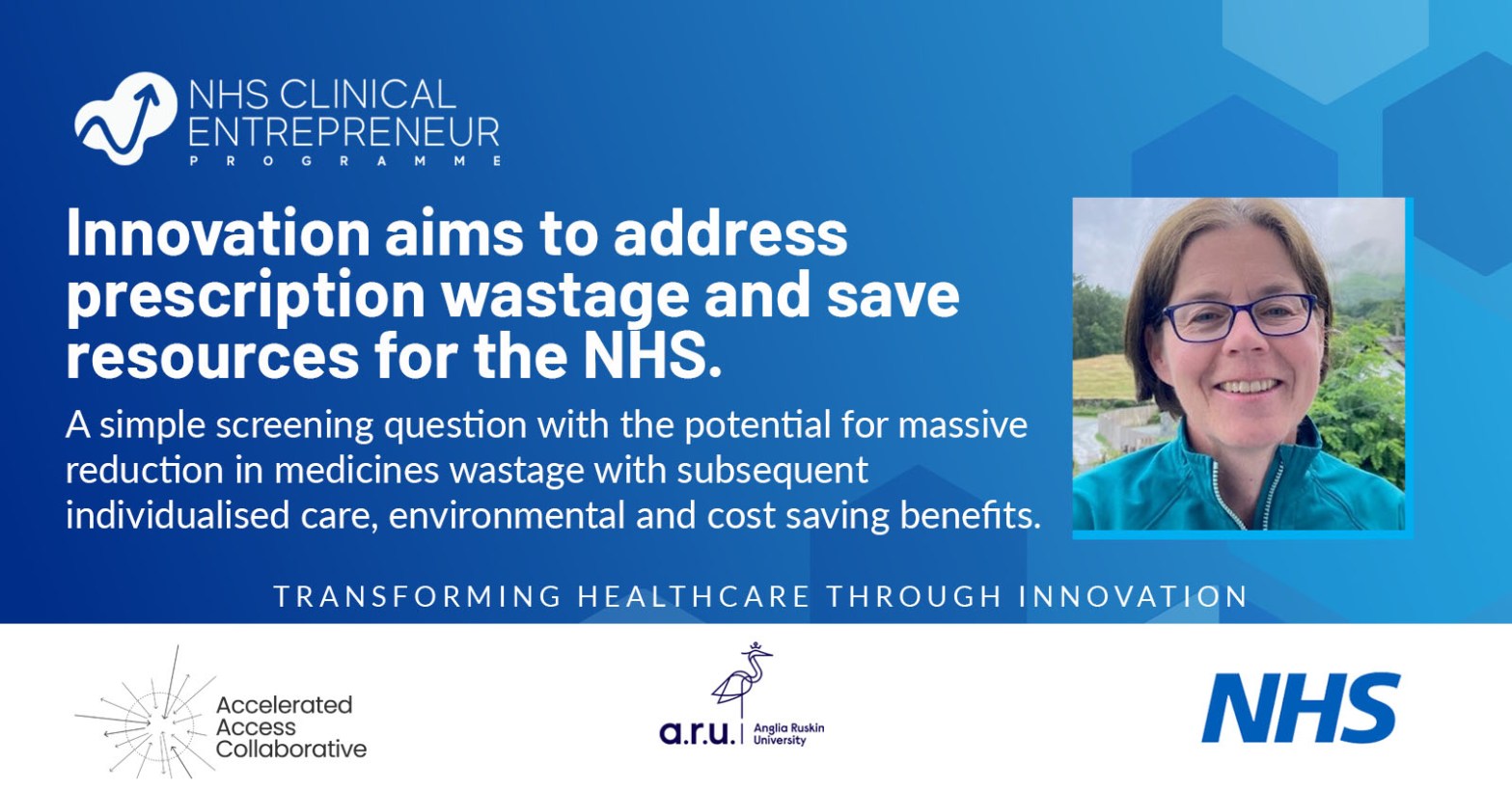 Innovation aims to address prescription wastage and save resources for the NHS.