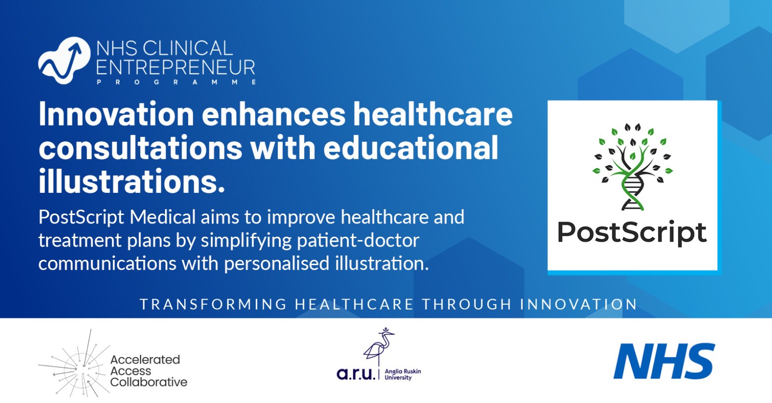 Innovation enhances healthcare consultations with educational illustrations.
