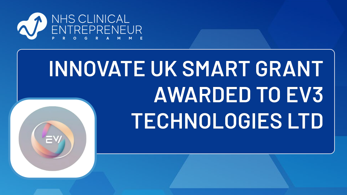 Innovate UK Smart Grant Awarded to EV3 Technologies Ltd